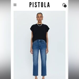 PISTOLA CHARLIE HIGH RISE STRAIGHT